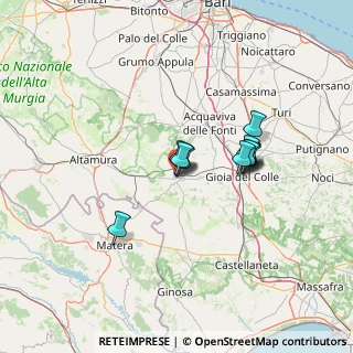 Mappa Via Giuseppe Romita, 70029 Santeramo In Colle BA, Italia (10.83818)