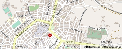 Mappa Santeramo in Colle