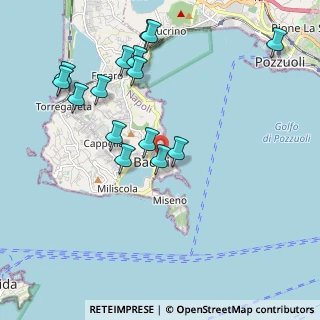 Mappa Via Poggio, 80070 Bacoli NA, Italia (2.29133)