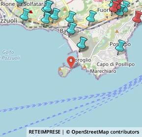 Mappa Via Nisida, 80124 Napoli NA, Italia (3.2945)