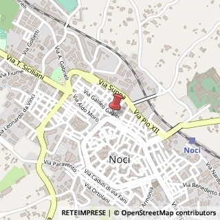 Mappa Via De Pretis, 33, 70015 Noci, Bari (Puglia)