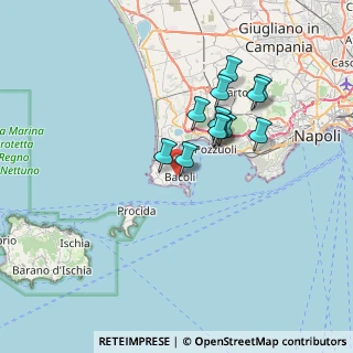Mappa Via Gabriele D'Annunzio, 80070 Bacoli NA, Italia (6.30833)
