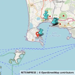 Mappa Via Gabriele D'Annunzio, 80070 Bacoli NA, Italia (4.11)