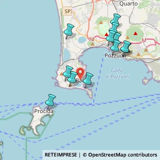 Mappa Via Gabriele D'Annunzio, 80070 Bacoli NA, Italia (4.48)