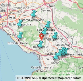Mappa SP Zabatta, 80040 Terzigno NA, Italia (7.98083)