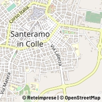Map Santeramo in Colle