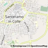 Kaart Santeramo in Colle