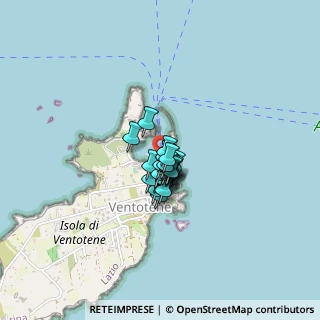 Mappa Via Porto Romano, 04020 Ventotene LT, Italia (0.21538)