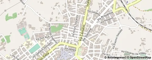 Mappa Santeramo in Colle