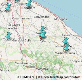 Mappa Via Zona B, 70015 Noci BA, Italia (29.59882)