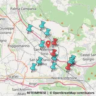 Mappa A30, 84087 Sarno SA, Italia (3.91071)