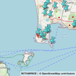 Mappa Via Aiello Silvana, 80070 Monte di Procida NA, Italia (5.31529)