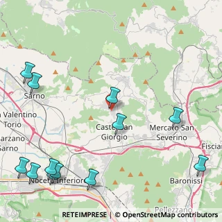 Mappa Via Zambrano, 84088 Siano SA, Italia (6.70667)