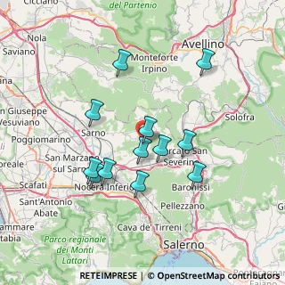Mappa Via Zambrano, 84088 Siano SA, Italia (6.8225)