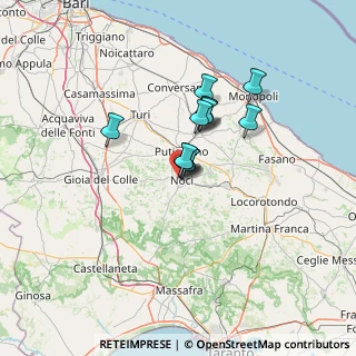 Mappa Via Pietro Nenni, 70015 Noci BA, Italia (9.3225)