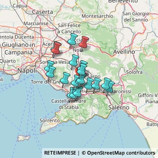 Mappa Via Vittorio Emanuele III, 80040 Poggiomarino NA, Italia (9.9495)