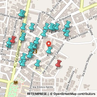 Mappa Via San Giovanni Bosco, 70029 Santeramo In Colle BA, Italia (0.13448)