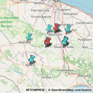Mappa Via San Giovanni Bosco, 70029 Santeramo In Colle BA, Italia (12.099)