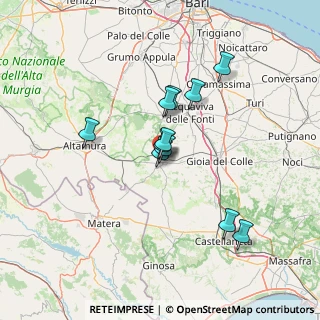 Mappa Via San Giovanni Bosco, 70029 Santeramo In Colle BA, Italia (11.66364)