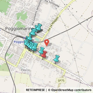 Mappa Via Fratelli Rosselli, 80040 Poggiomarino NA, Italia (0.43)