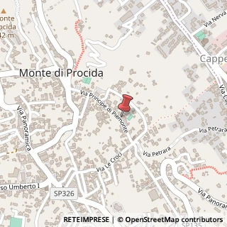 Mappa Via Principe di Piemonte, 31, 80070 Monte di Procida NA, Italia, 80070 Procida, Napoli (Campania)
