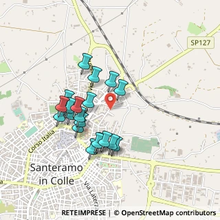 Mappa Via Albert Einstein, 70029 Santeramo In Colle BA, Italia (0.4295)