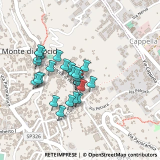 Mappa Via Pietro Colletta, 80070 Monte di Procida NA, Italia (0.192)