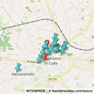 Mappa Via Salvatore Cognetti, 70029 Santeramo In Colle BA, Italia (0.65867)