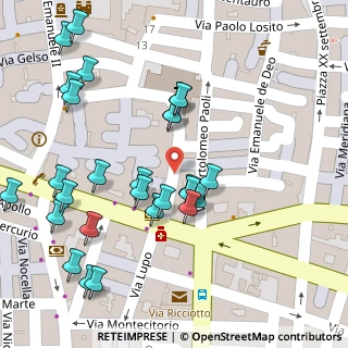 Mappa Via Garibaldi, 70023 Gioia del Colle BA, Italia (0.05185)