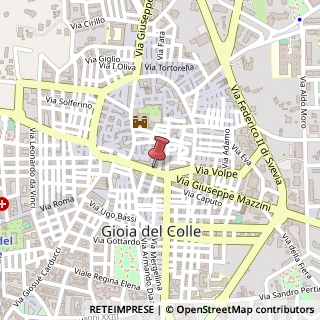 Mappa Via Garibaldi, 55, 70023 Gioia del Colle, Bari (Puglia)