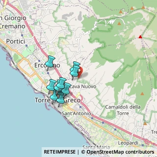 Mappa Via Montedoro, 80059 Torre del Greco NA, Italia (1.52818)