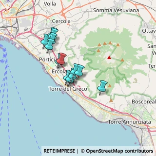 Mappa Via Montedoro, 80059 Torre del Greco NA, Italia (2.92714)