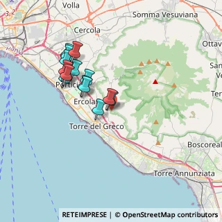 Mappa Via Montedoro, 80059 Torre del Greco NA, Italia (3.52357)