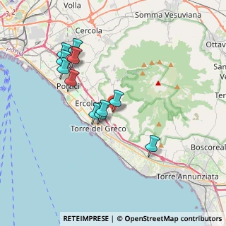 Mappa Via Montedoro, 80059 Torre del Greco NA, Italia (3.79667)
