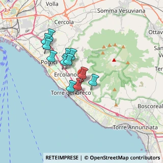 Mappa Via Montedoro, 80059 Torre del Greco NA, Italia (3.00167)