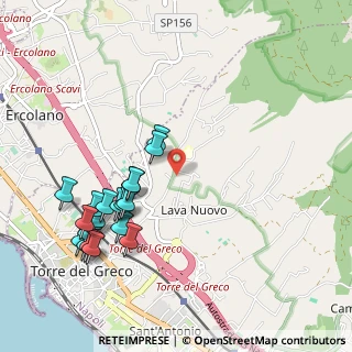 Mappa Via Montedoro, 80059 Torre del Greco NA, Italia (1.208)