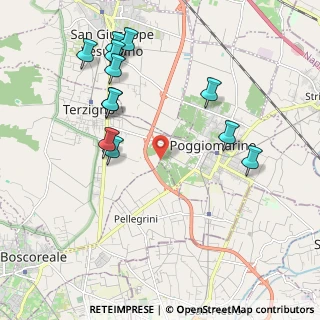 Mappa Via Vecchia Aquini, 80040 Poggiomarino NA, Italia (2.38167)