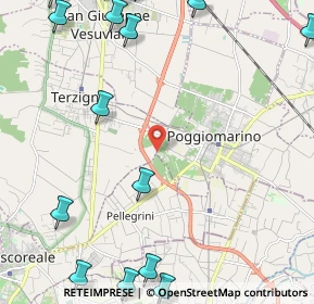 Mappa Via Vecchia Aquini, 80040 Fornillo NA, Italia (3.74667)