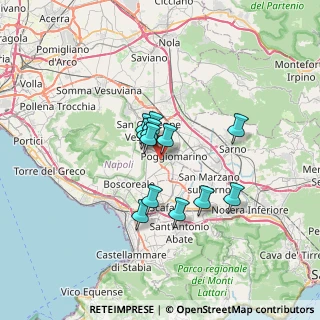 Mappa Via Vecchia Aquini, 80040 Poggiomarino NA, Italia (5.2)