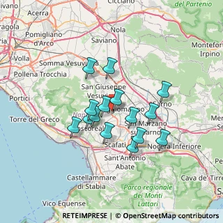 Mappa Via Vecchia Aquini, 80040 Fornillo NA, Italia (5.78267)