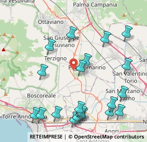 Mappa Via Vecchia Aquini, 80040 Fornillo NA, Italia (5.371)