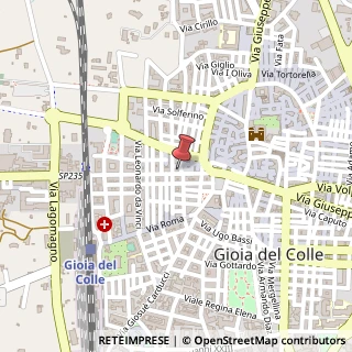Mappa Via Dante Alighieri, 34, 70023 Gioia del Colle, Bari (Puglia)