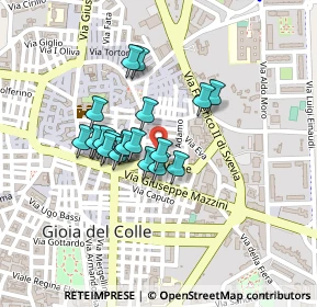 Mappa Via Pozzoronco, 70023 Gioia del Colle BA, Italia (0.1715)