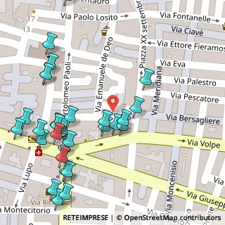 Mappa Vico Curvo, 70023 Gioia del Colle BA, Italia (0.07586)