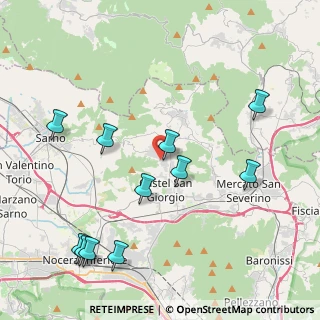 Mappa Via Torello, 84088 Siano SA, Italia (5.10091)