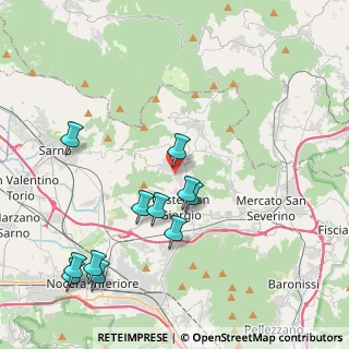 Mappa Via Torello, 84088 Siano SA, Italia (4.77455)