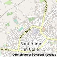 Map Santeramo in Colle