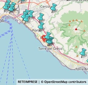 Mappa Vicolo Favorita, 80056 Ercolano NA, Italia (6.2825)