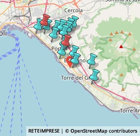 Mappa Vicolo Favorita, 80056 Ercolano NA, Italia (3.36529)