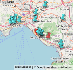 Mappa Vicolo Favorita, 80056 Ercolano NA, Italia (8.6595)